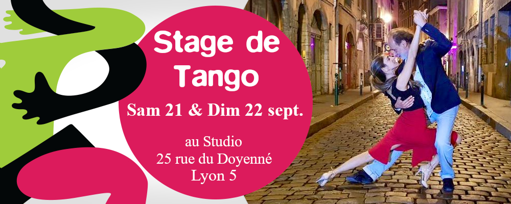 Stage de Tango 21 et 22 sept. avec F. Marioni et F. Chiodetti