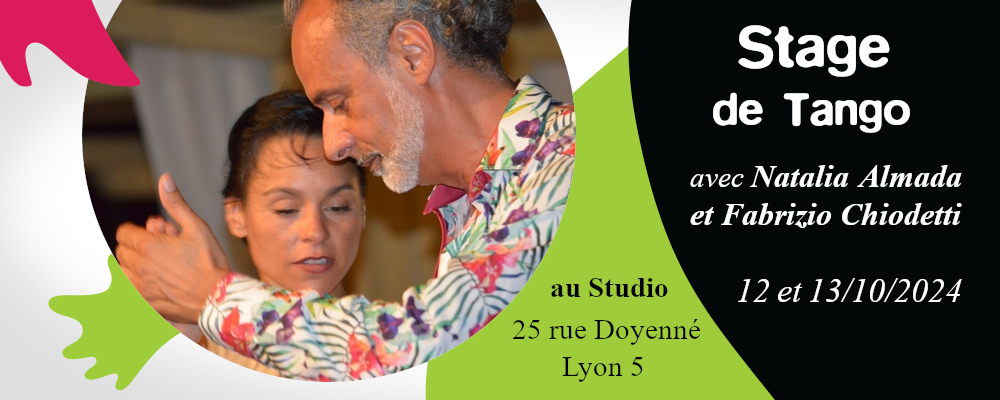 You are currently viewing Stage de Tango Sam. 12 et Dim. 13 octobre avec Natalia Almada et Fabrizio Chiodetti